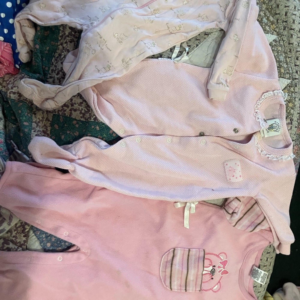 Fisher-Price Pink Baby Outfit with Bear Design